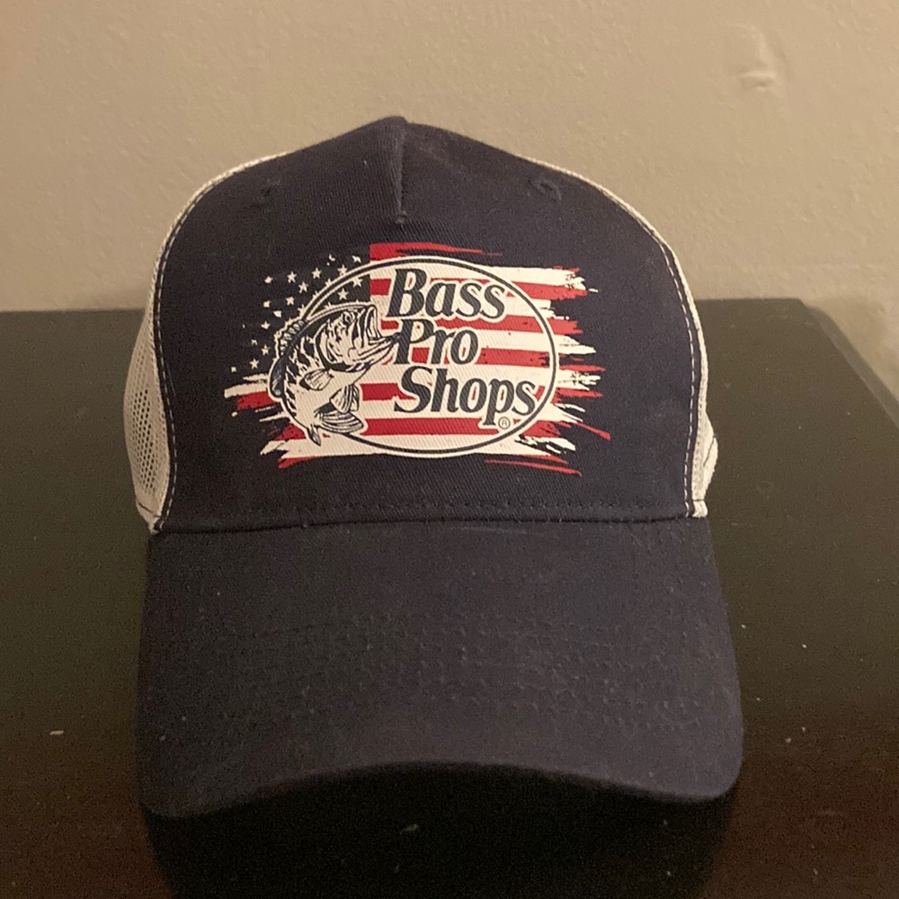 Bass Pro American Flag Hat